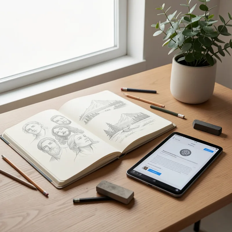 Cours de dessin gratuit en PDF : 12 ressources pour apprendre en 2026