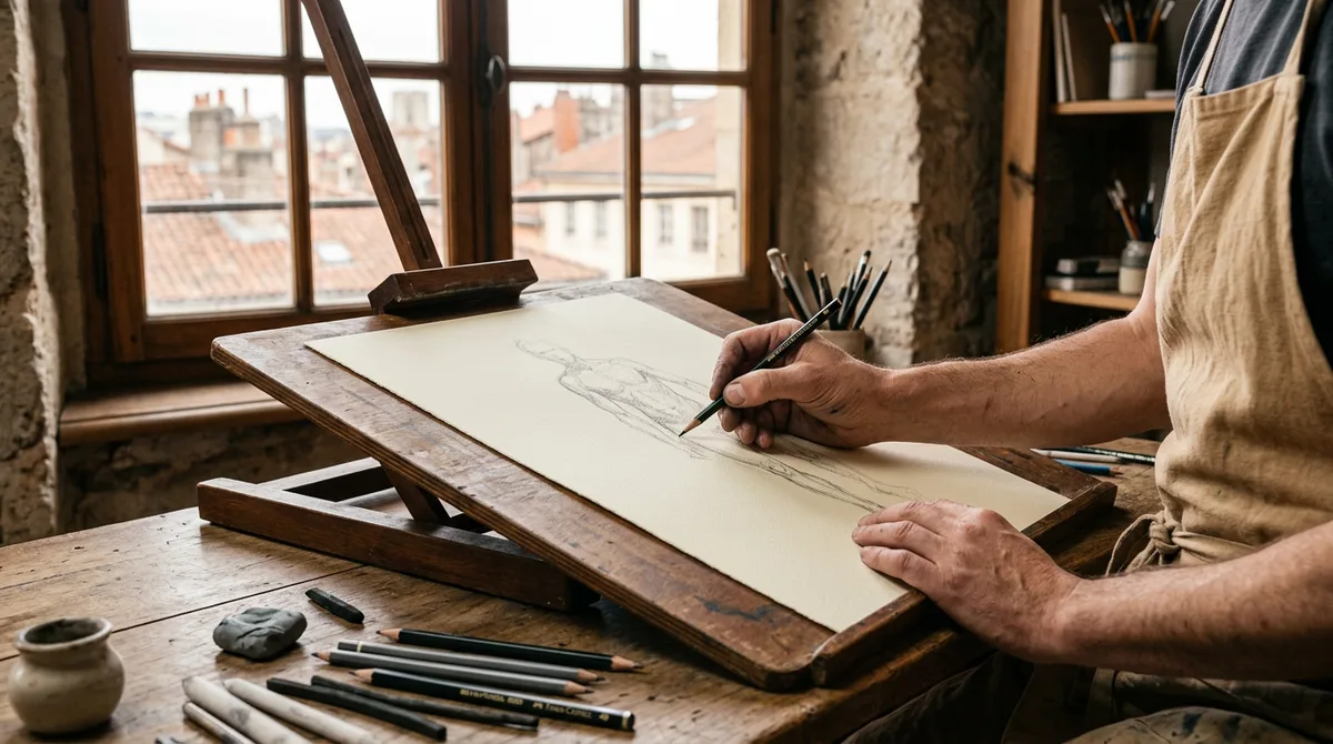 Cours de dessin à Lyon : ateliers, stages et cours pour adultes et débutants